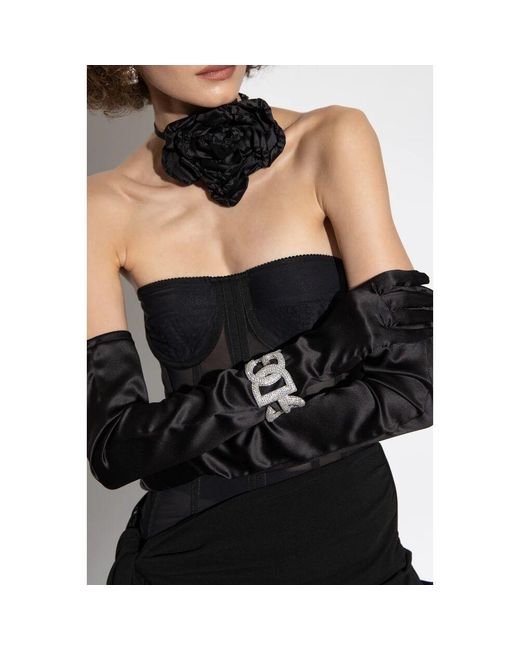 Bracciale Con Cristalli di Dolce & Gabbana in Metallic