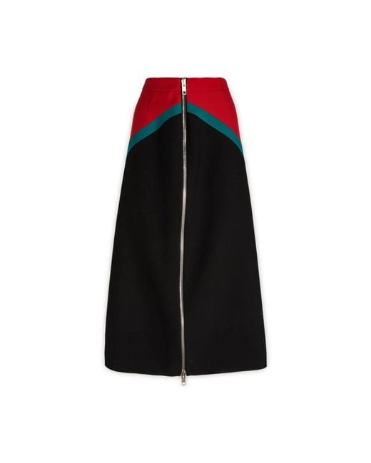 Gucci Black Clothing Skirts