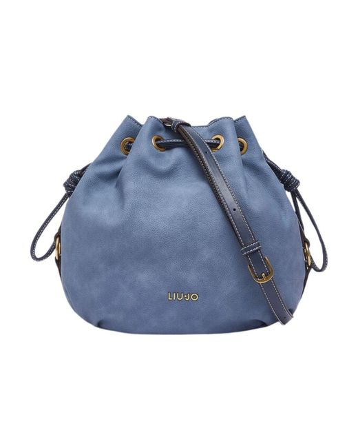 Liu Jo Blue Bucket Bags