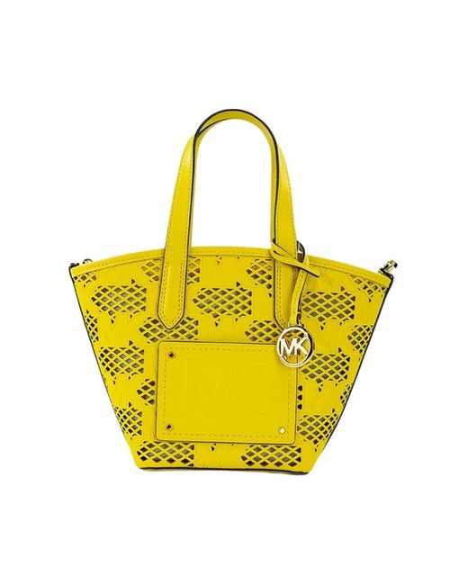 Tote Bags di Michael Kors in Yellow