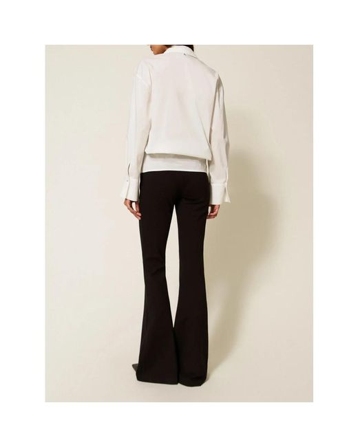 Actitude Black Wide Trousers