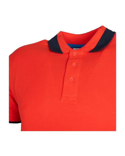INVICTA WATCH Tops ,Rood ,Poloshirt in het Orange voor heren
