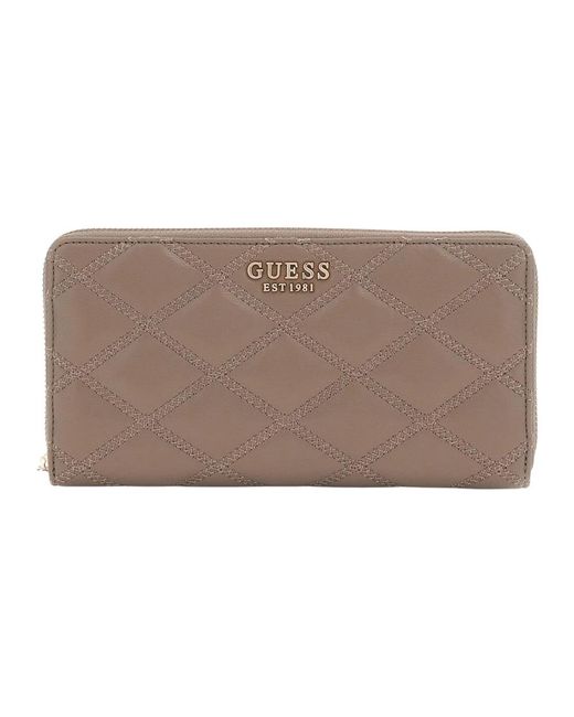 Wallets & Cardholders di Guess in Brown