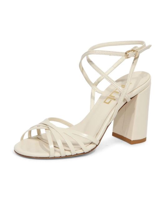 NCUB White High Heel Sandals