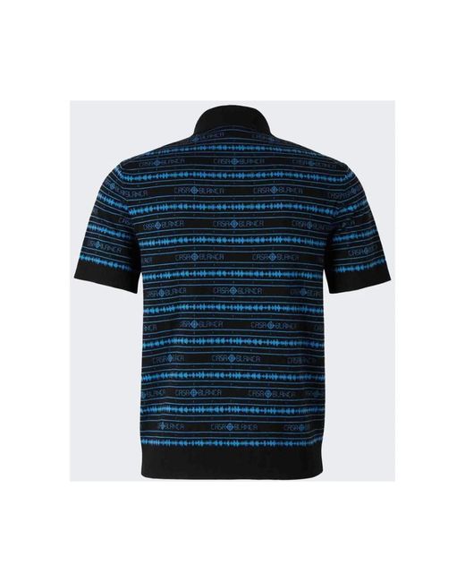 Casablanca Blue Polo Shirts for men