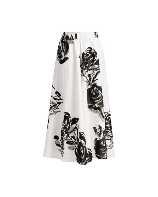 Liviana Conti White Maxi Skirts