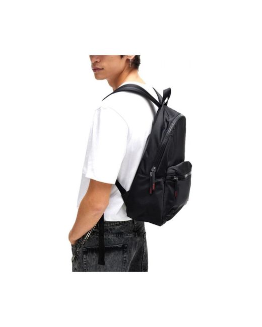 Backpacks di HUGO in Black da Uomo