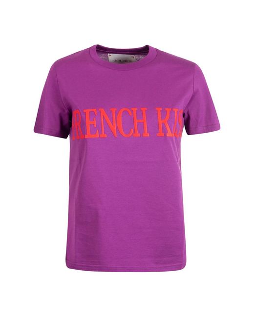 Alberta Ferretti Purple T-shirts