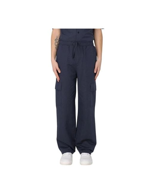 Colmar Blue Wide Trousers for men