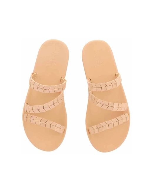 Shoes > flip flops & sliders > sliders Ancient Greek Sandals en coloris Brown