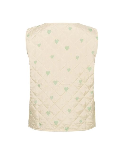 Saint Tropez Natural Evittasz Quilt Vest