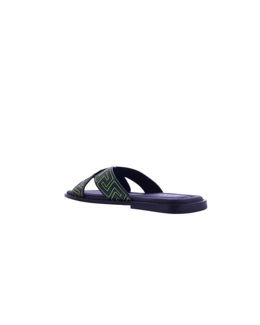 Sliders Versace de hombre de color Blue