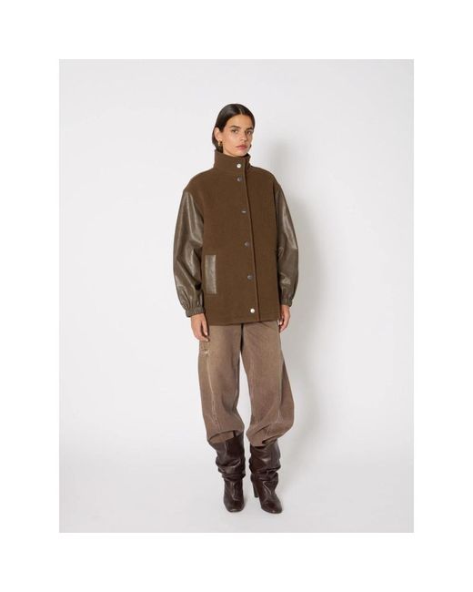 Light Jackets Berenice en coloris Brown