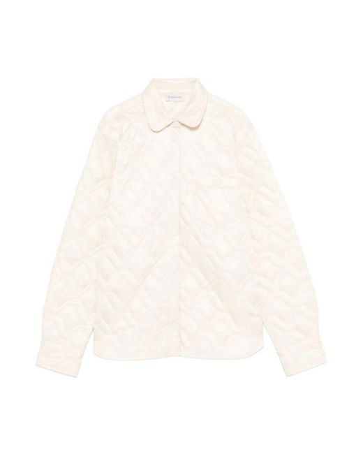 Moncler White Light Jackets