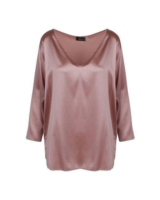 Gianluca Capannolo Purple Blouses