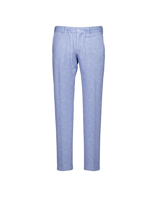 Zuitable Blue Suit Trousers for men