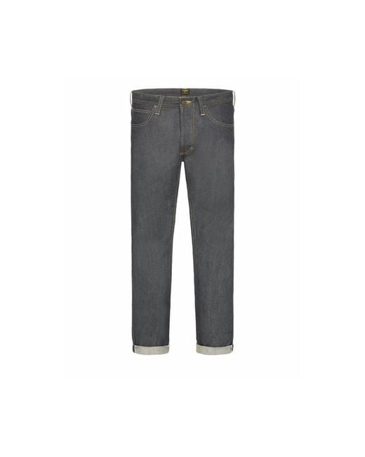 Lee Jeans Gray Slim-Fit Jeans for men