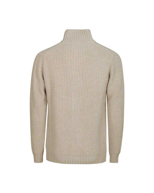 FILIPPO DE LAURENTIIS Natural Cardigans for men