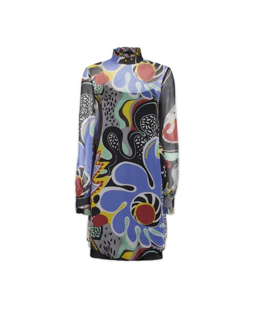 Moschino Blue Short Dresses