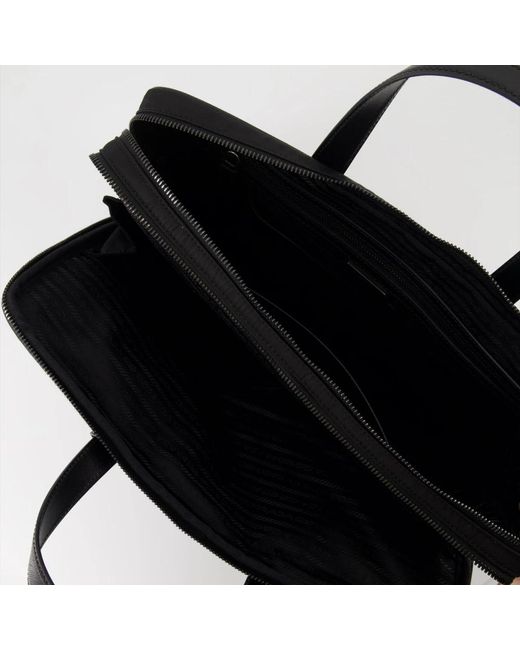 Prada Re-nylon dokumentenhalter in Black für Herren