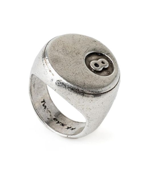 Twojeys Metallic Rings