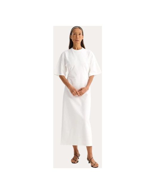 Rohe Midi Dresses in het White