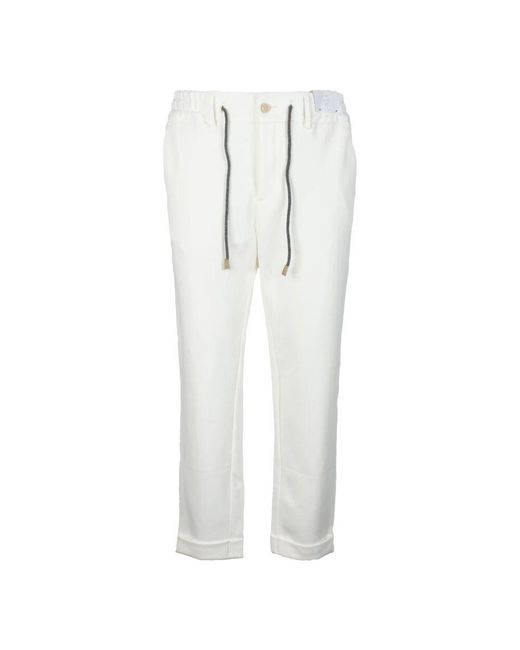 Eleventy Baumwollmischung Jumpsuit in White für Herren