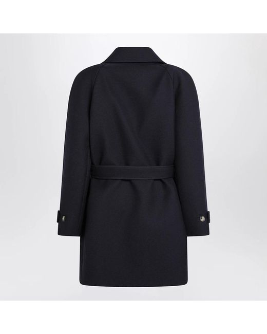 Loewe Blue Belted Coats