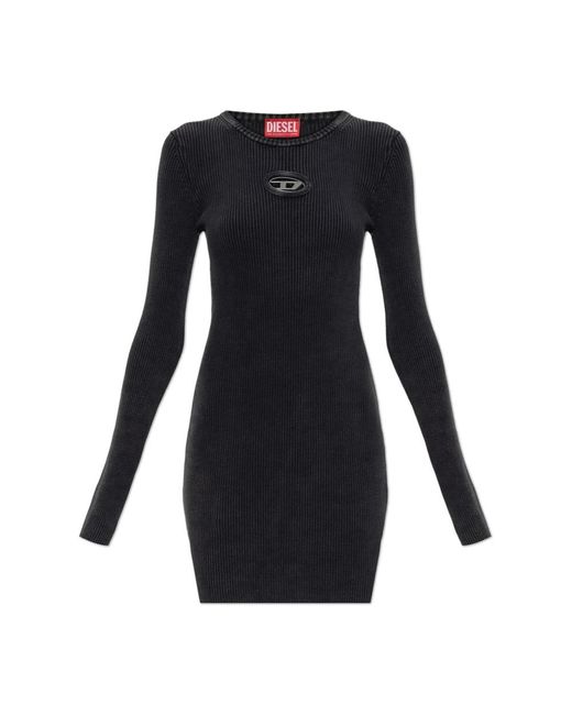 DIESEL Black M-Anchorage-Ls Kleid