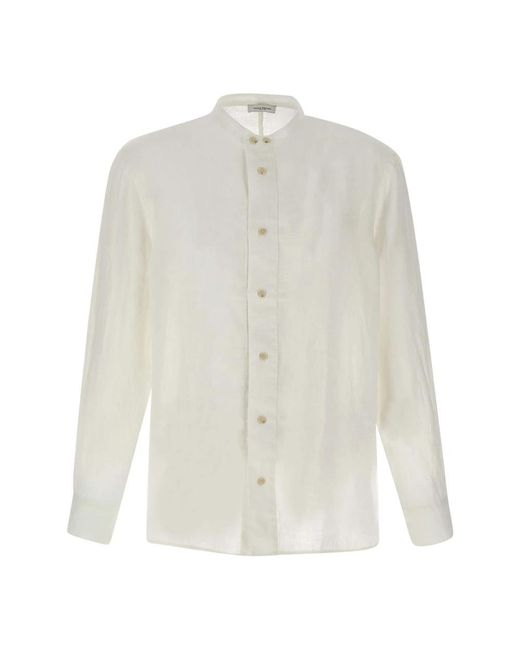 Paolo Pecora White Casual Shirts for men