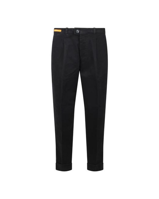 Trousers > chinos Re-hash en coloris Black