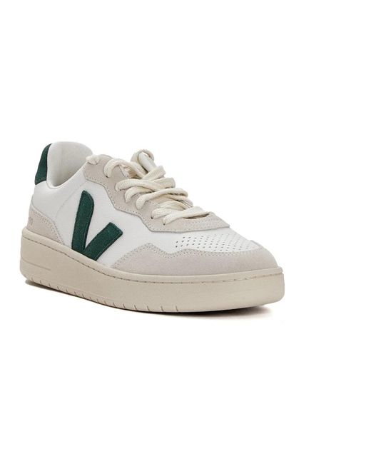 Veja Weiße ledersneakers moderner stil in Gray für Herren