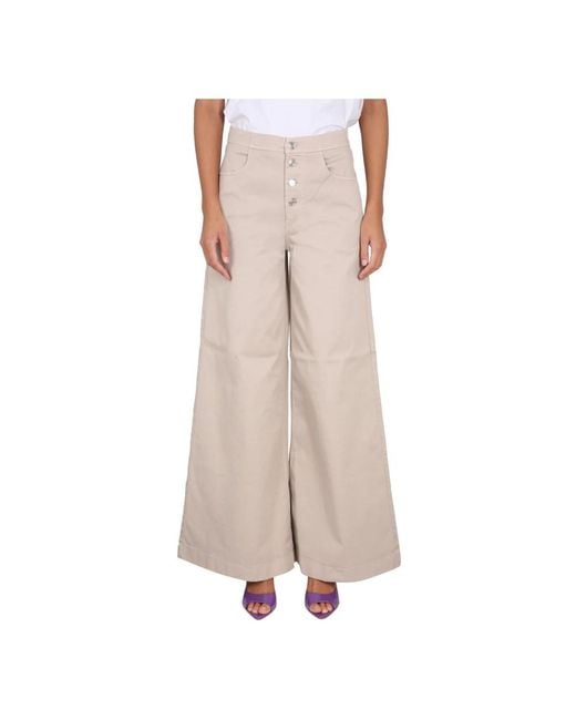 Department 5 Natural Wide Trousers