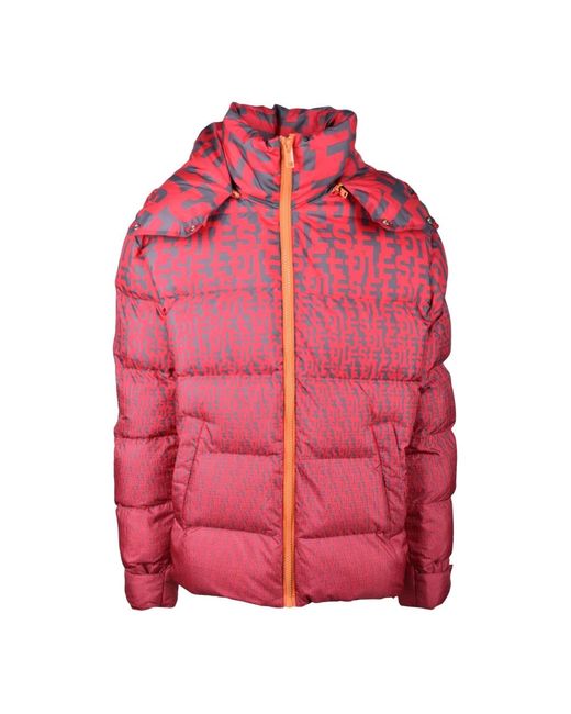 DIESEL Winter Jackets in het Red voor heren