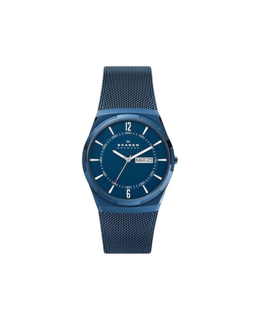 Melbye orologio blu in acciaio inossidabile di Skagen in Blue da Uomo
