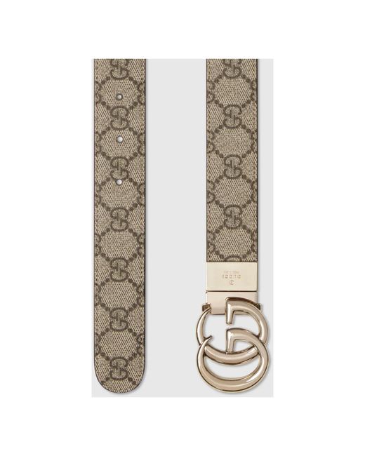 Gucci Red Reversible Gg Marmont Wide Belt, Size 100