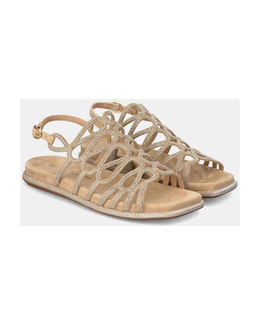 Flat Sandals Alma En Pena. en coloris White