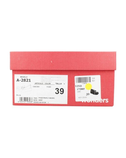 Wonders Caribu Moccasin in het Red