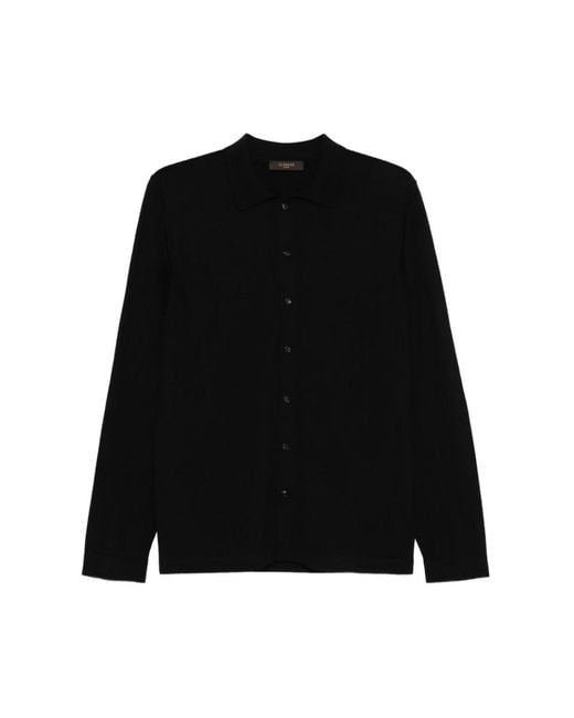 Cardigans Zanone de hombre de color Black