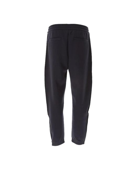 Emporio Armani Blue Sweatpants for men