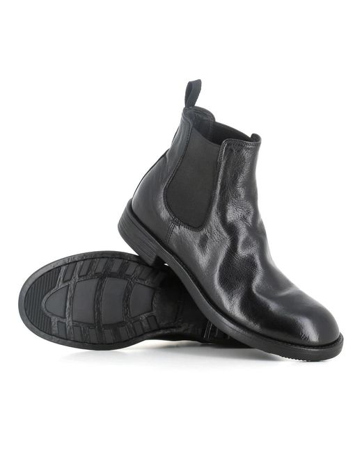 Officine Creative Chelsea Boots in het Black