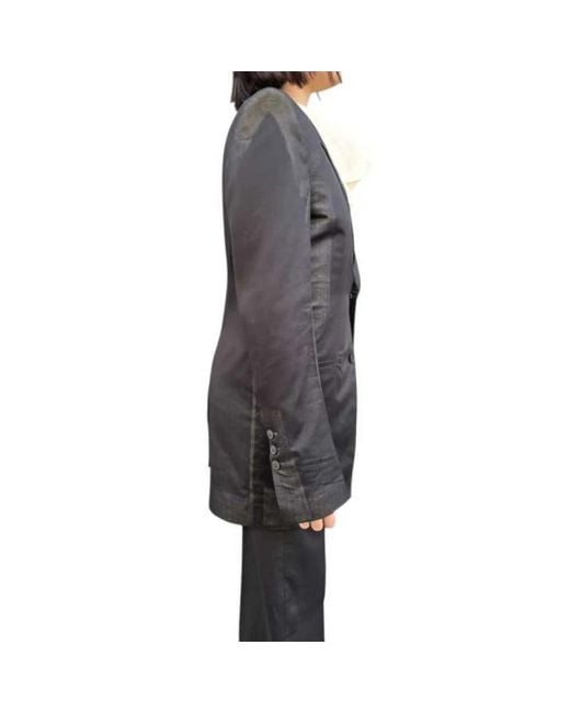 Rick Owens Concordian Jkt in het Black