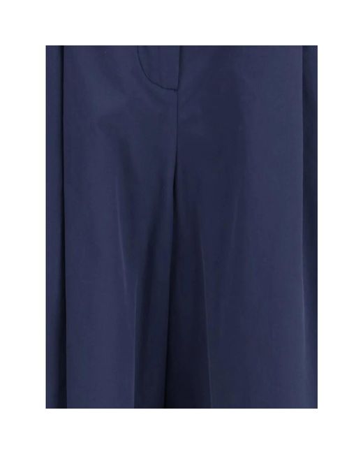 Weekend by Maxmara Blue Wide Trousers