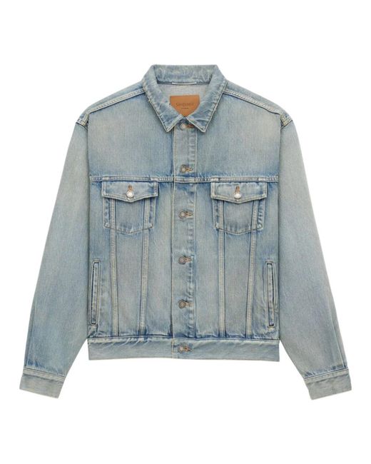 Saint Laurent Denim Jackets in het Blue voor heren