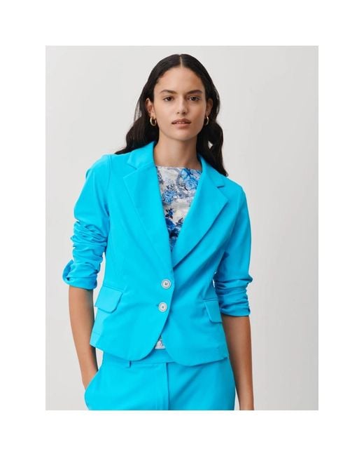 Jackets > blazers Jane Lushka en coloris Blue