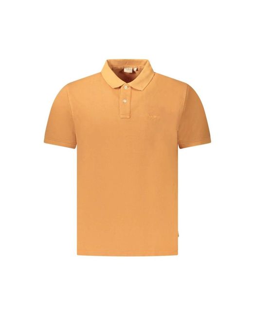 Pepe Jeans Orange Polo Shirts for men