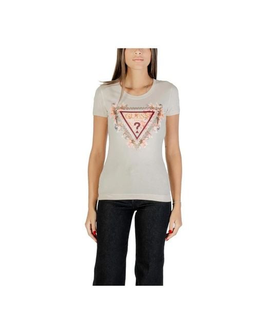 T-Shirts di Guess in White
