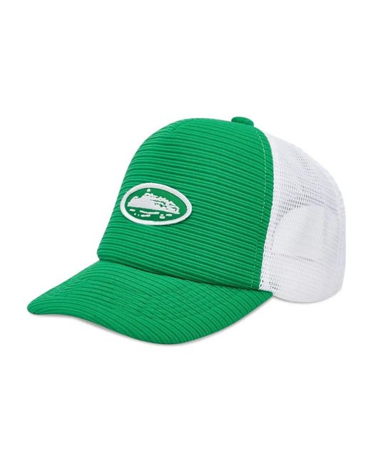 corteiz Green Hats & Caps