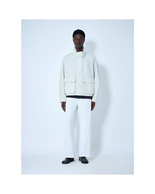Lemaire Blue Light Jackets for men