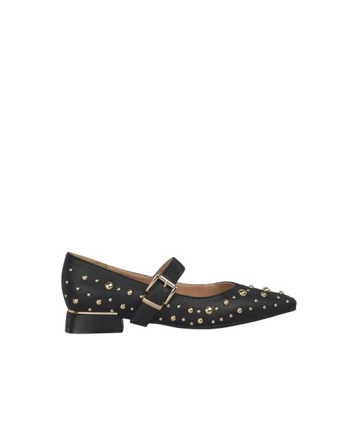 Alma En Pena. Black Ballerina Shoes
